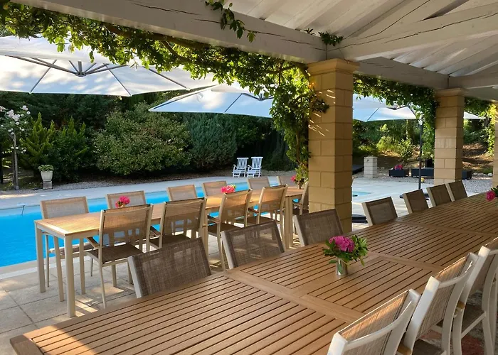 Manoir Et Avec Piscine Au Domaine De Bize * ミルポワ